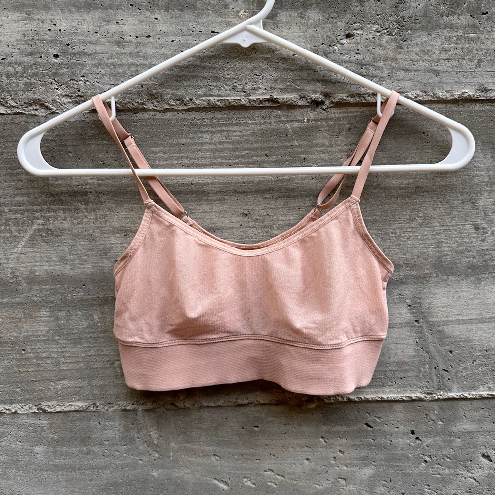 On Gossamer Light Pink Bra Size Small